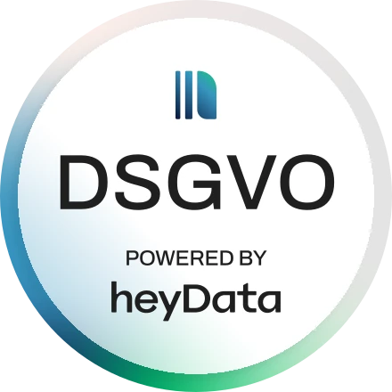 heyData DSGVO-Siegel